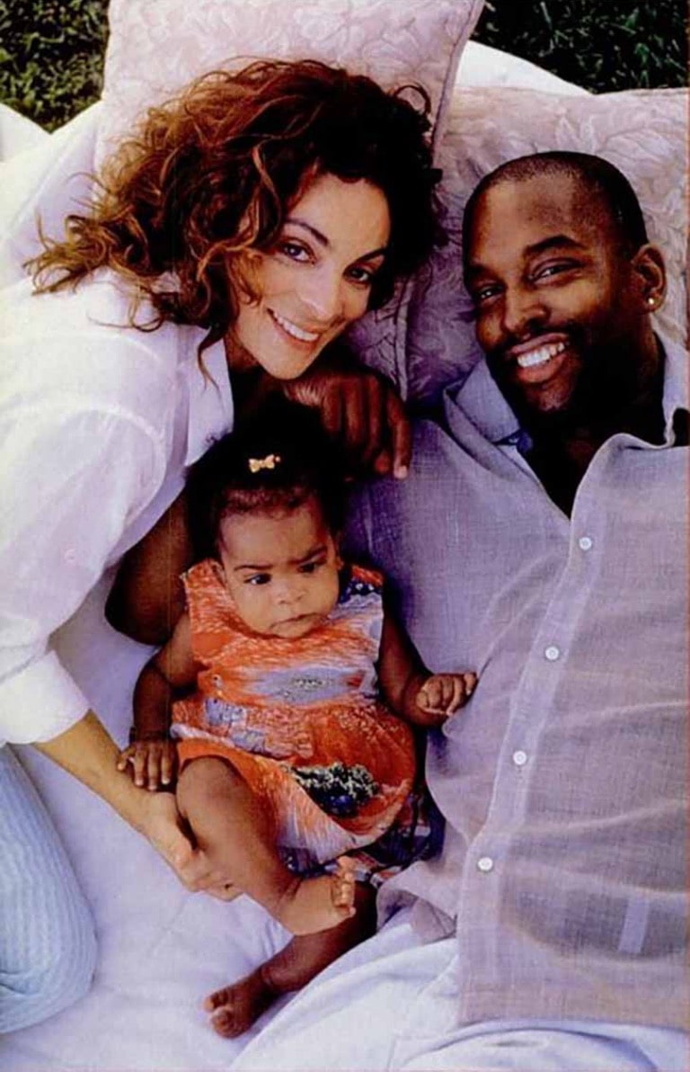 Terrence Duckett and Jasmine Guy with their daughter Imani Guy Ducket