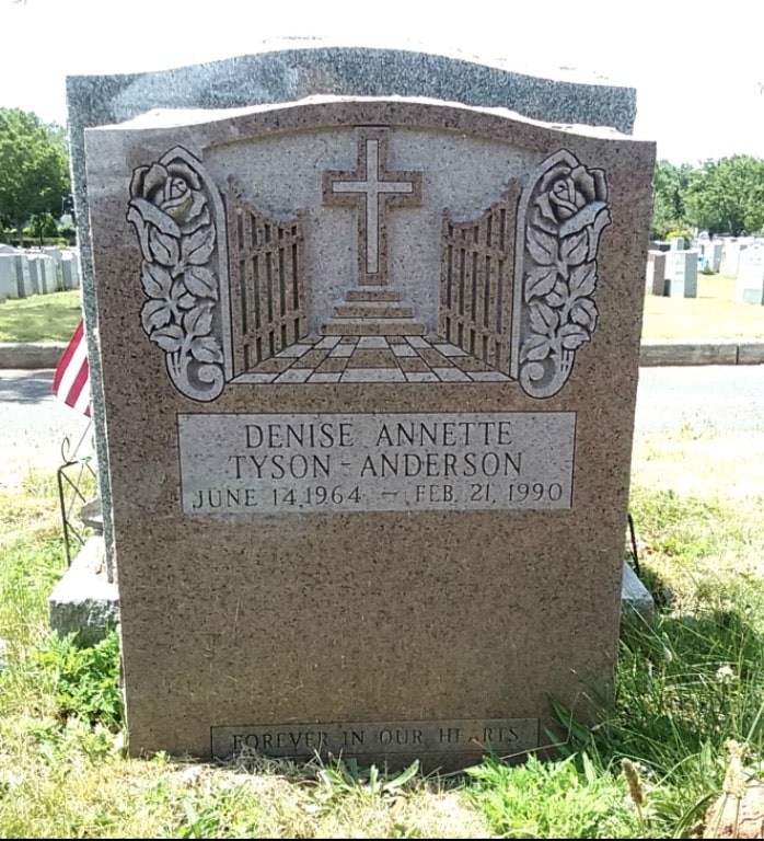 The Tombstone of Denise Tyson