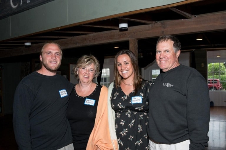 debby alongside bill their son stephen and his fiancée